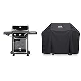 Weber 46415079 Gasgrill Spirit E-320 Classic, Schwarz, flexible Grillstation, 3 Edelstahlbrenner