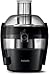 Philips Viva Collection Entsafter - Kompaktes Design, QuickClean-Technologie, Direktsaft in Glas, 500W Motor, 1,5L Fassungsvermögen, Tropf-Stopp, Leicht zu reinigen (HR1832/00)