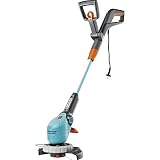 Gardena Rasentrimmer ComfortCut 450/25: Trimmer mit Teleskopstiel und Stielneigungsverstellung, mit schwenkbarem Trimmerkopf und integriertem Führungsrad, 250 mm Schnittkreis (9808-20) Gardena Rasentrimmer ComfortCut 450/25: Trimmer mit Teleskopstiel und Stielneigungsverstellung, mit schwenkbarem Trimmerkopf und integriertem Führungsrad, 250 mm Schnittkreis (9808-20)