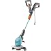 Gardena Rasentrimmer ComfortCut 450/25: Trimmer mit Teleskopstiel und Stielneigungsverstellung, mit schwenkbarem Trimmerkopf und integriertem Führungsrad, 250 mm Schnittkreis (9808-20)