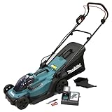 Makita DLM330RM Akku-Rasenmäher 18V / 4,0 Ah, 1 Akku + Ladegerät, Petrol