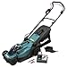 Makita DLM330RM Akku-Rasenmäher 18V / 4,0 Ah, 1 Akku + Ladegerät, Petrol