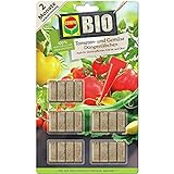 COMPO BIO Tomaten- und Gemüse Düngestäbchen und 2 Monate Langzeitwirkung, Ideal als Tomatendünger, 20 Stück