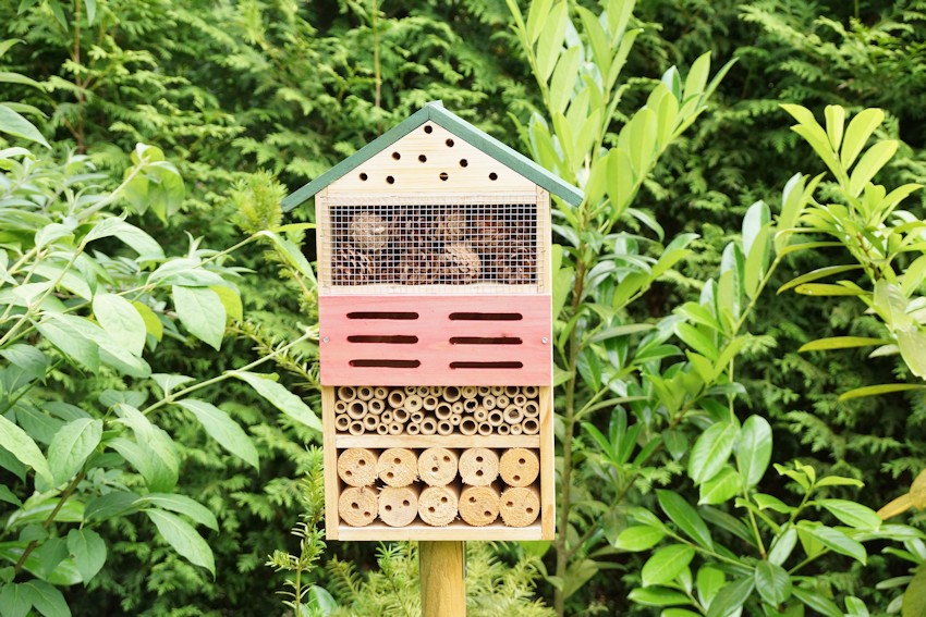 Insektenhotel für den Garten