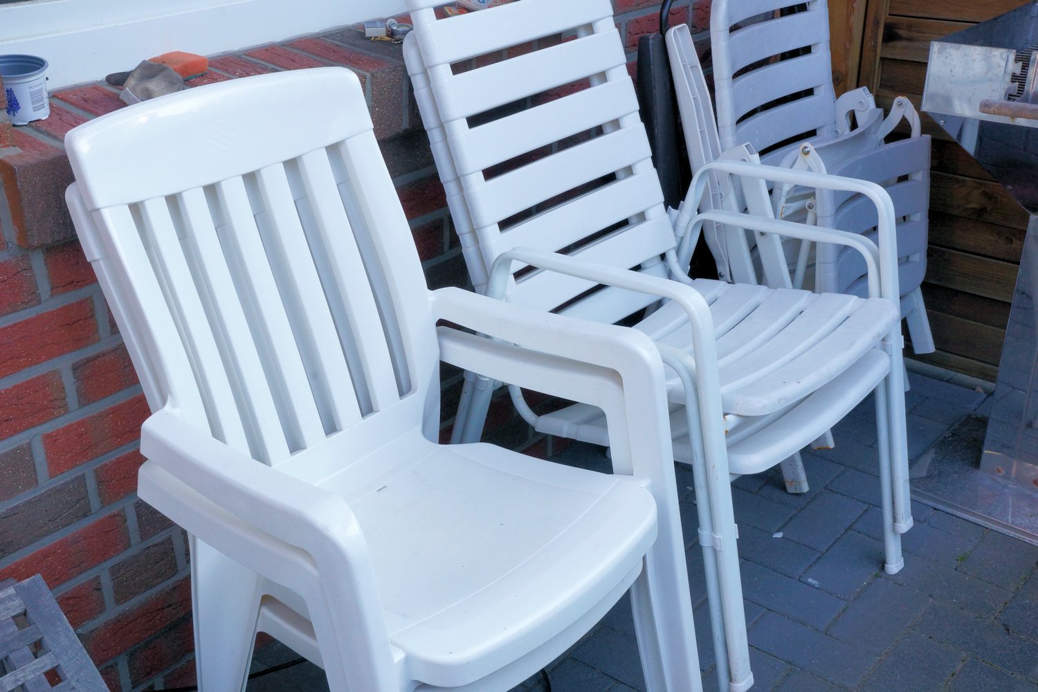 Gartenstühle aus Kunststoff